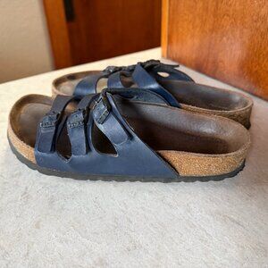 Birkenstock Florida Women Sandals Size ??  EU ? US Brown Navy